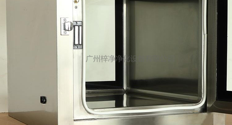 内嵌式传递窗设有电磁互锁 内嵌式传递窗
