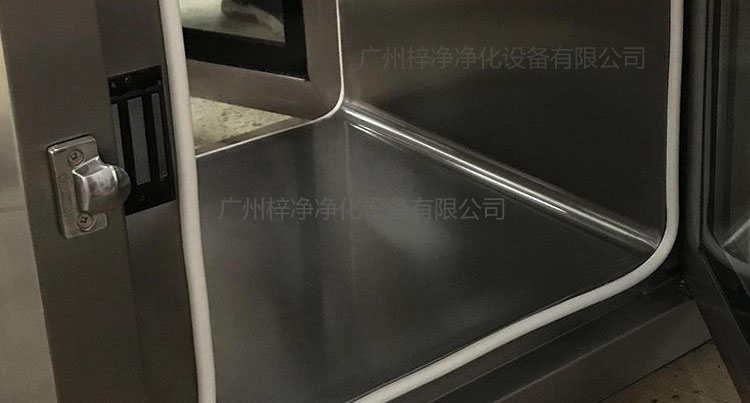 内嵌式传递窗工作区采用圆弧设计 内嵌式传递窗