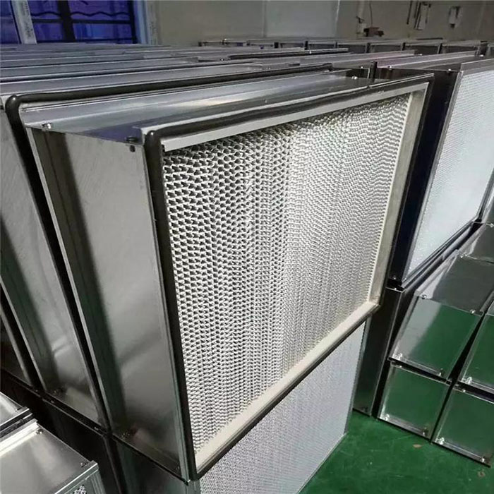 400度耐高温高效过滤器-耐350-400度高温高效空气过滤器